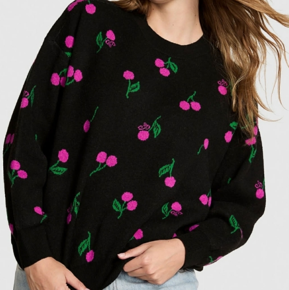 PINK VS Knit Sweater Size Large NWT